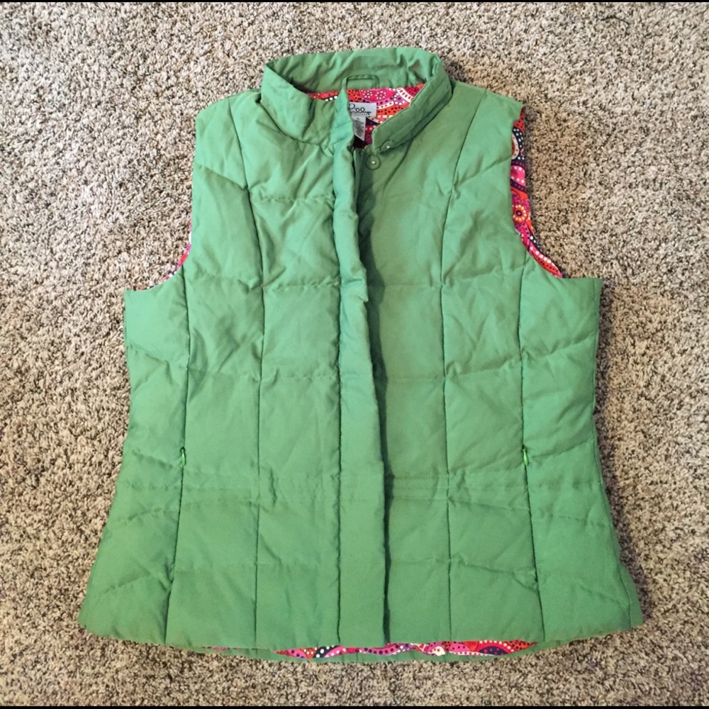 Lilly Pulitzer puffy vest